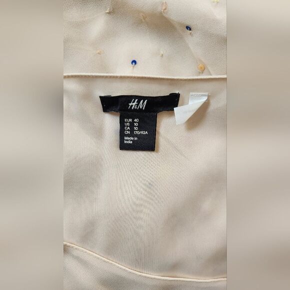 NWOTโH&M Sequin mini dress or tunic - Size 10 - Picture 4 of 7